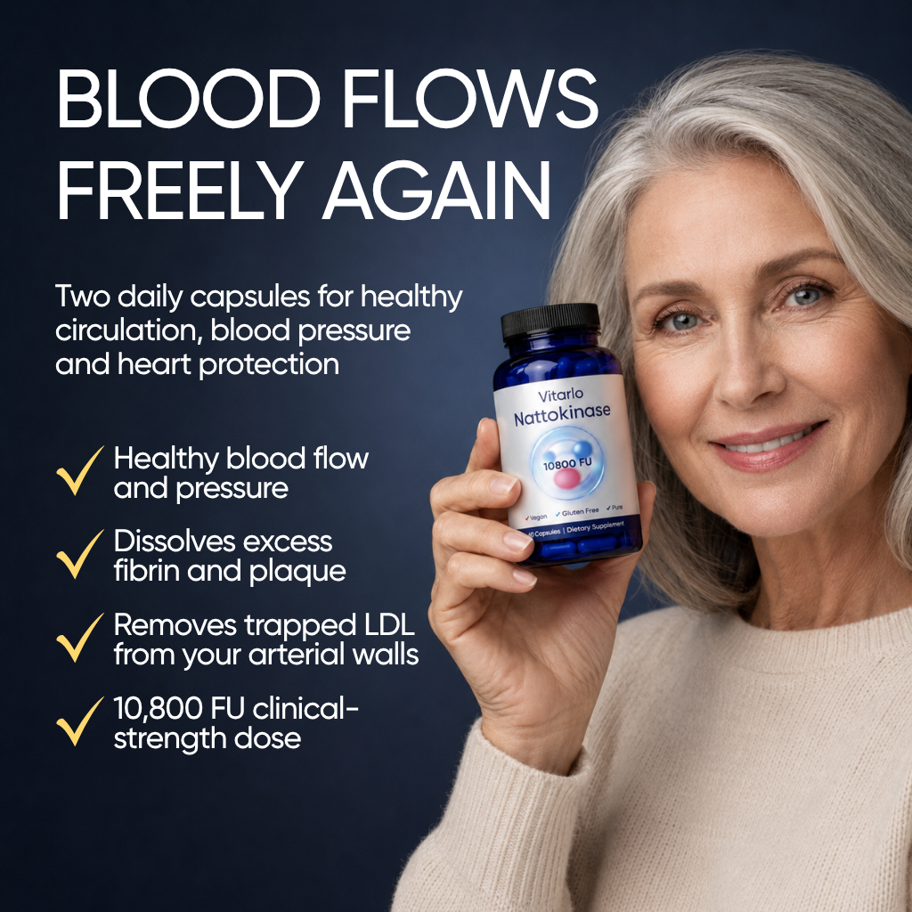 10,800 FU Nattokinase - Clinical-Strength Cardiovascular Protocol