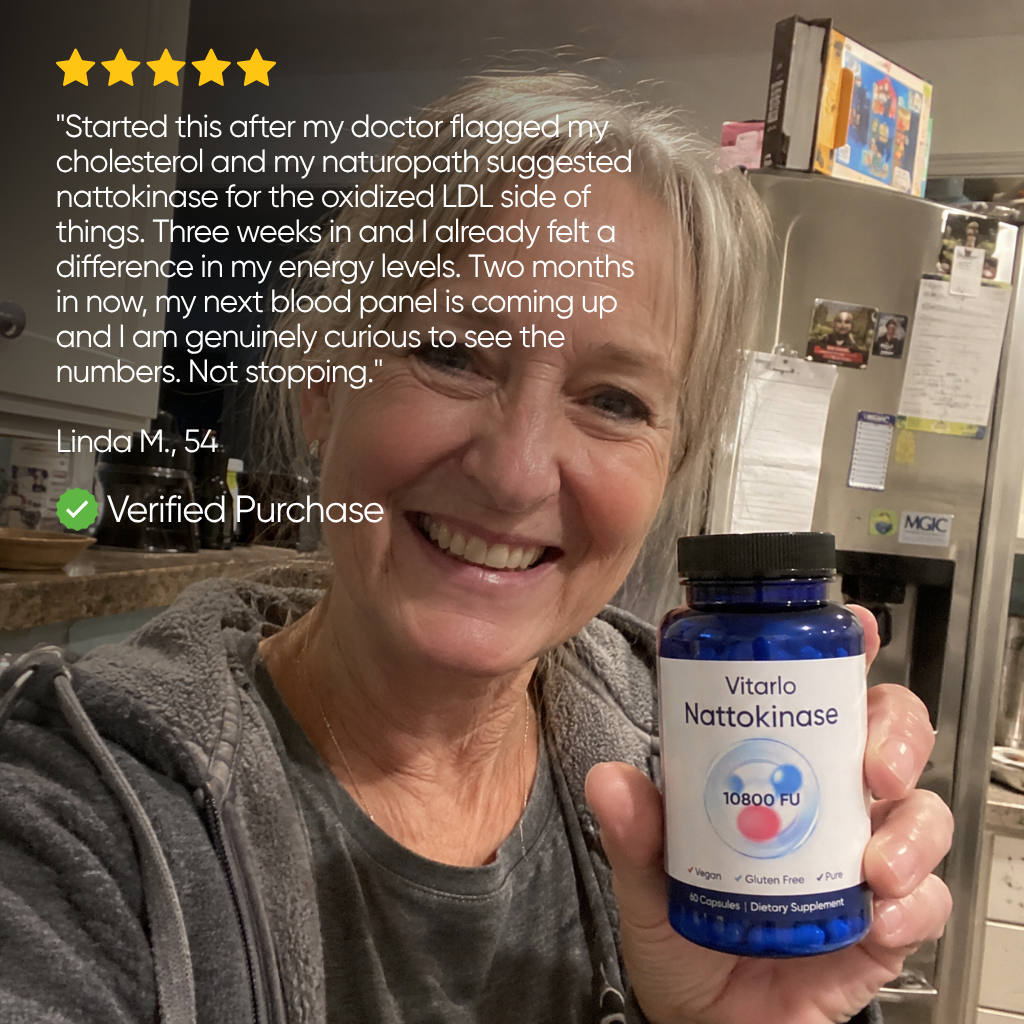10,800 FU Nattokinase - Clinical-Strength Cardiovascular Protocol