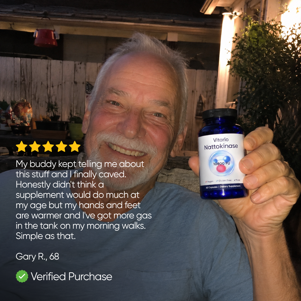 10,800 FU Nattokinase - Clinical-Strength Cardiovascular Protocol